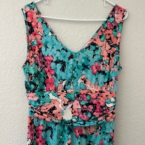 London Times Floral Maxi Dress